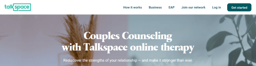 talkspace couples therapy site